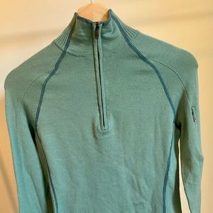 Smart Wool Midweight Quarter Zip Sweater